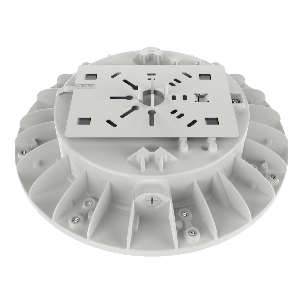 LED Canopy Light - HPCP02 Series-80W with durable die-cast aluminum housing and modern low-profile design