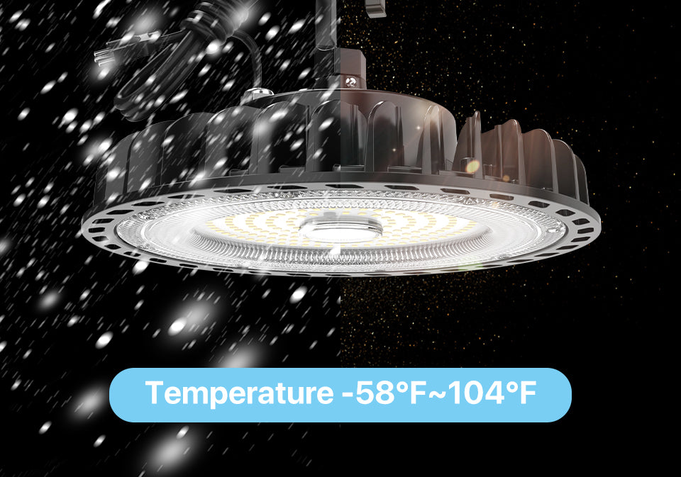 Temperature of EC led high bay.