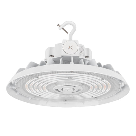 HBG-W-150W-200W white LED UFO high bay light for warehouses, workshops, and industrial lighting