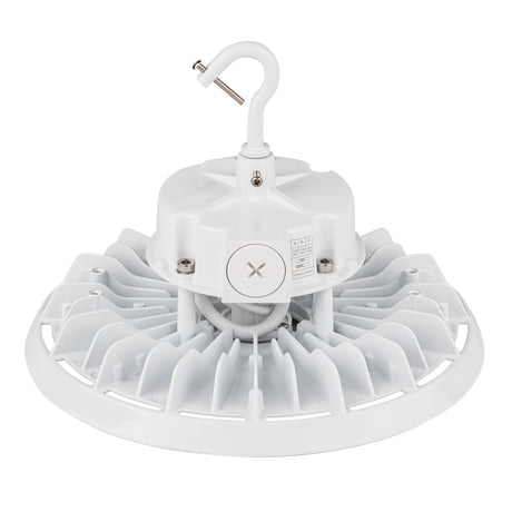 HBG-W-150W-200W white LED UFO high bay light rear view