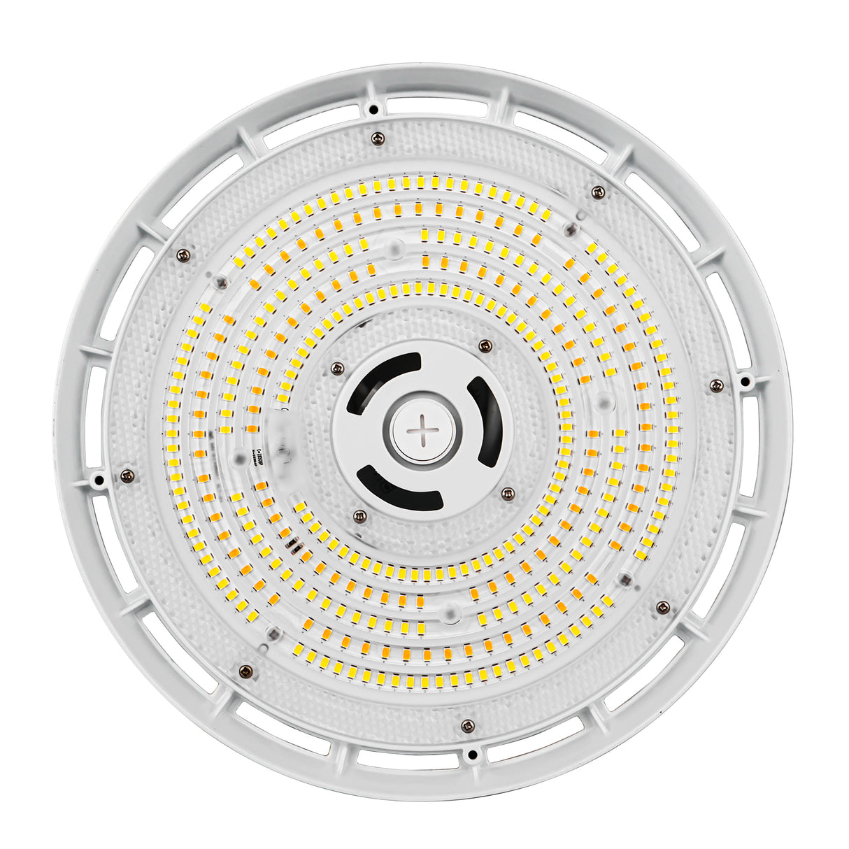 HBG-W-150W-200W white LED UFO high bay light bottom view