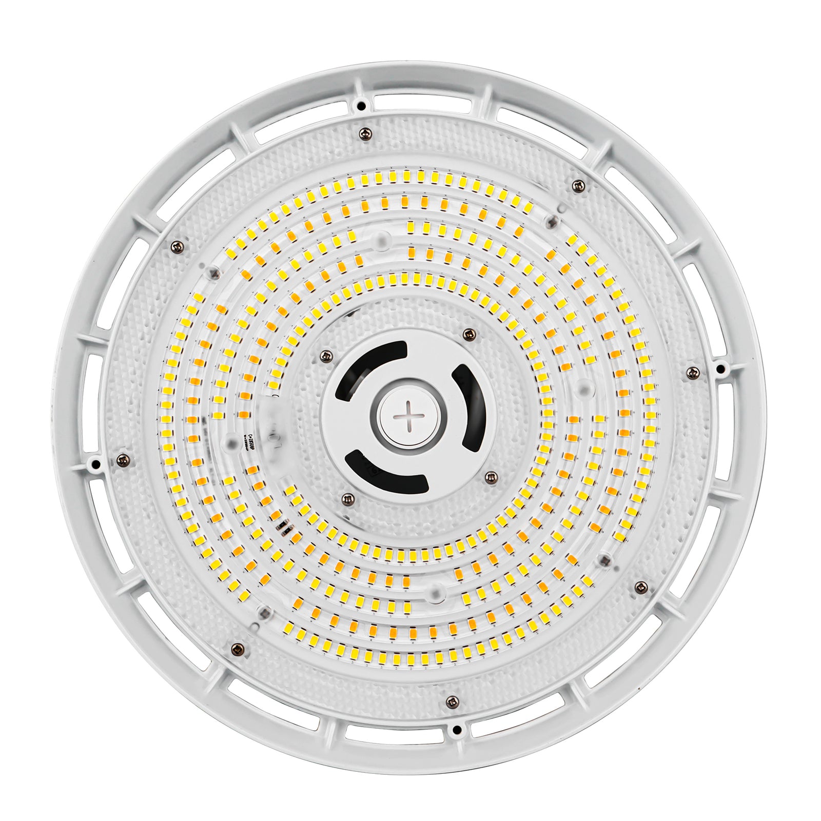 HBG-W-150W-200W white LED UFO high bay light bottom view