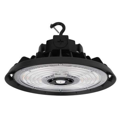 HBG-B-150W-200W black LED UFO high bay light for warehouses, workshops, and industrial lighting