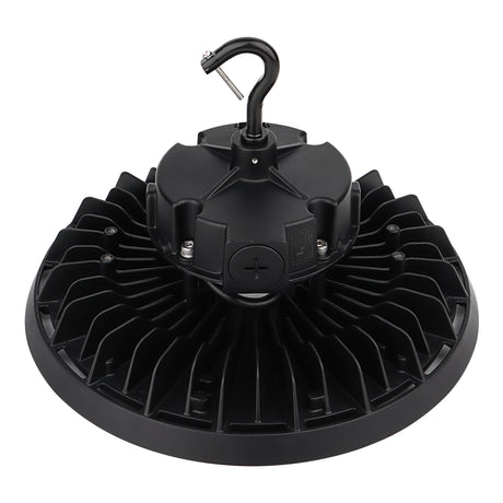 HBG-B-240W black LED UFO high bay light rear view