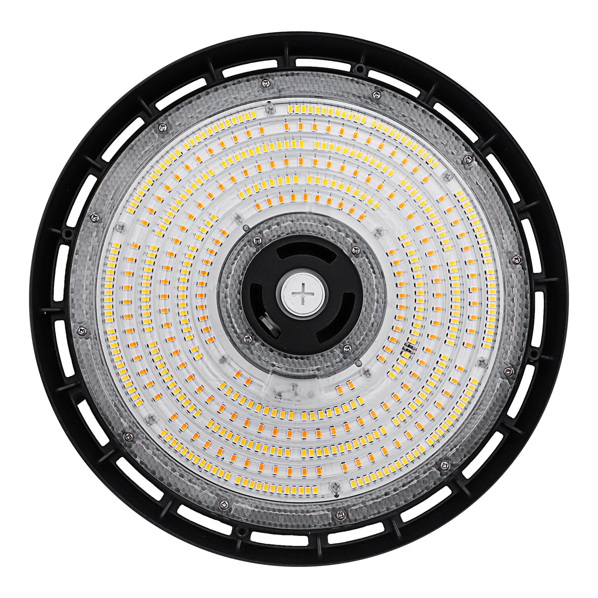 HBG-B-240W black LED UFO high bay light bottom view