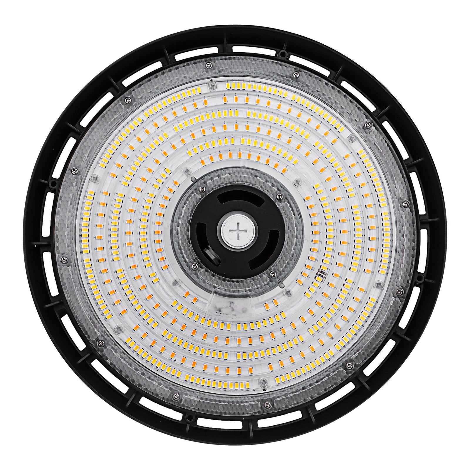 HBG-B-240W black LED UFO high bay light bottom view