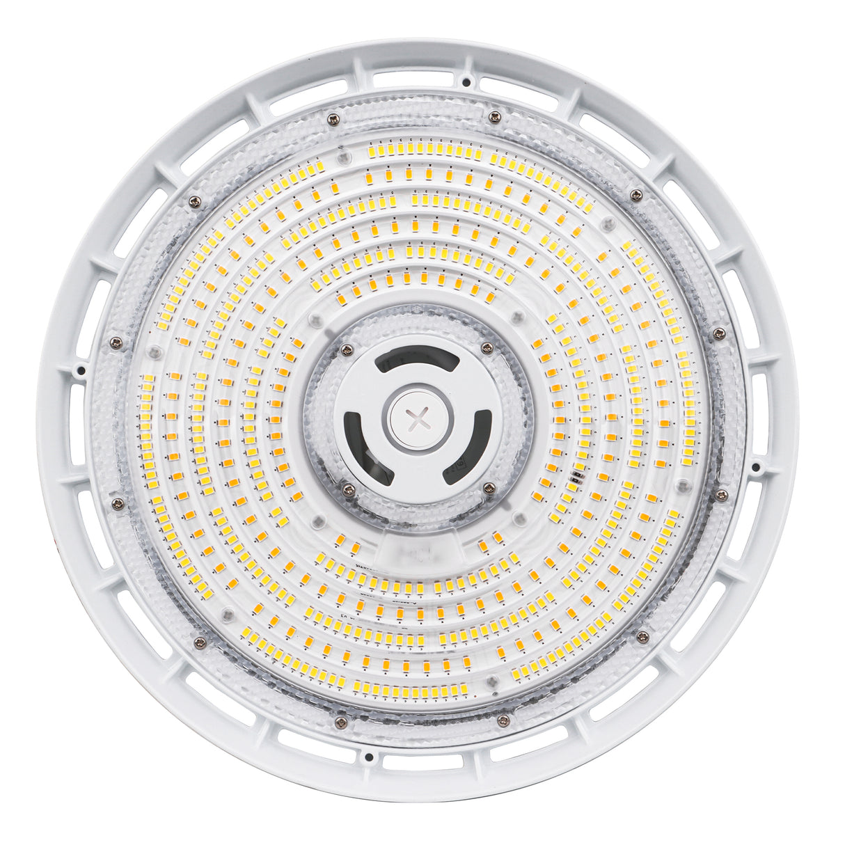 HBG-W-240W white LED UFO high bay light bottom view