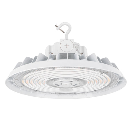 HBG-W-240W white LED UFO high bay light for warehouses, workshops, and industrial lighting