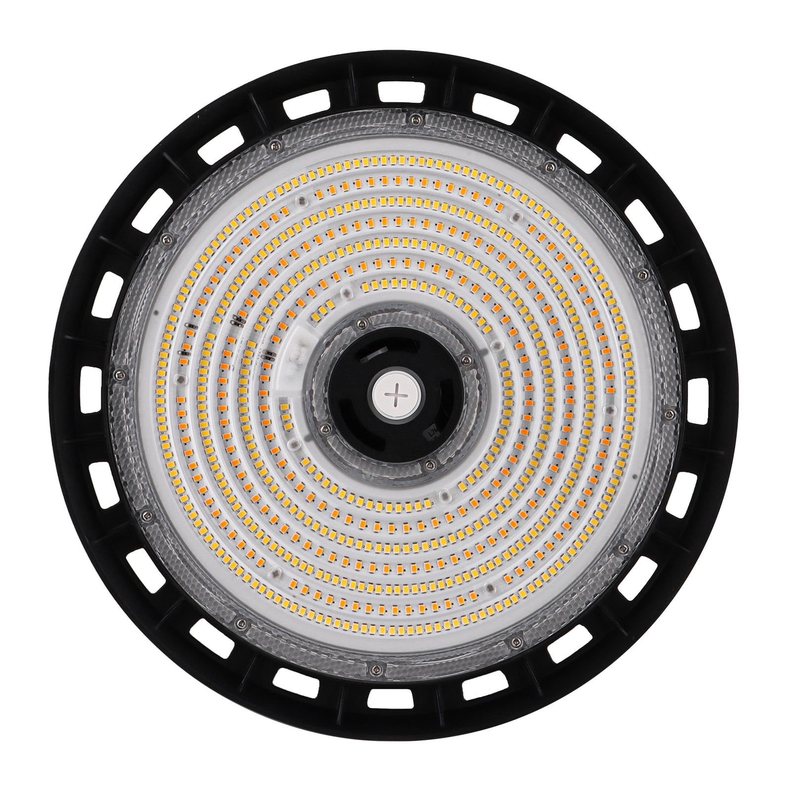 HBG-B-320W black LED UFO high bay light bottom view