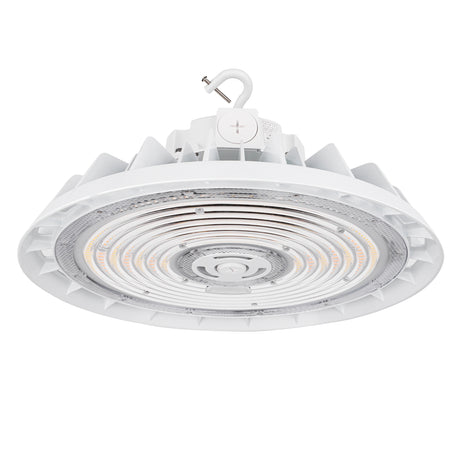 HBG-W-320W white LED UFO high bay light for warehouses, workshops, and industrial lighting