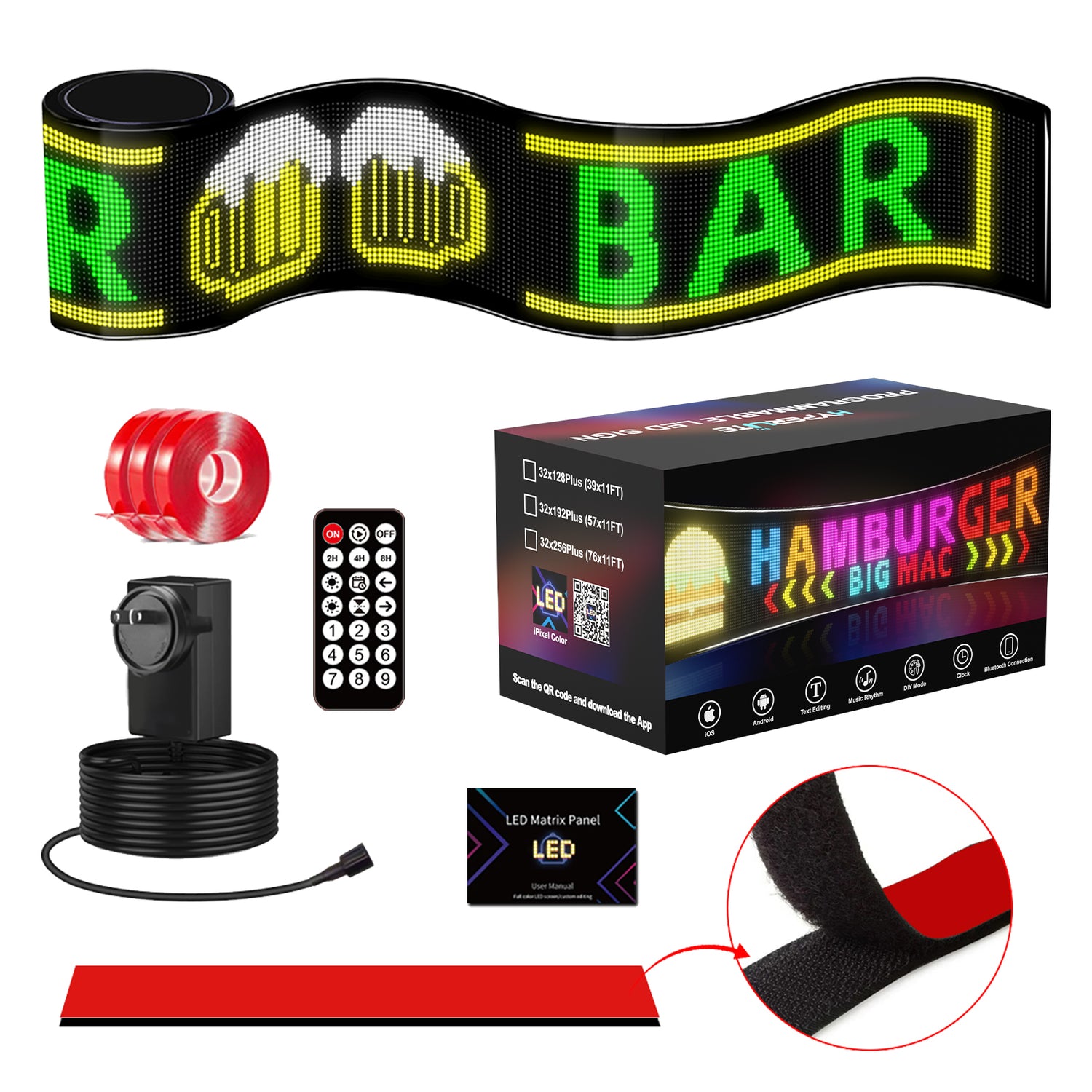 Programmable LED Sign | Bendable Creative Display – Hyperlite