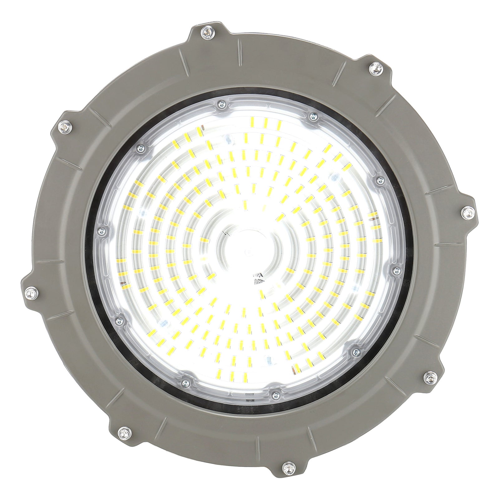 HR01 Series LED Hazardous Location Light – side view highlighting robust aluminum housing and corrosion-resistant construction for harsh environments.