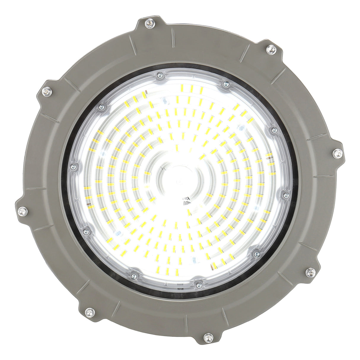HR01 Series LED Hazardous Location Light – close-up detail of sealed lens and gasket system ensuring dustproof and waterproof performance.