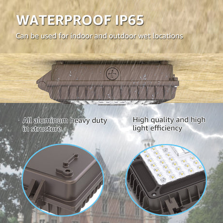waterproof gas station canopy lights used for insoor and ourdoor wet locations