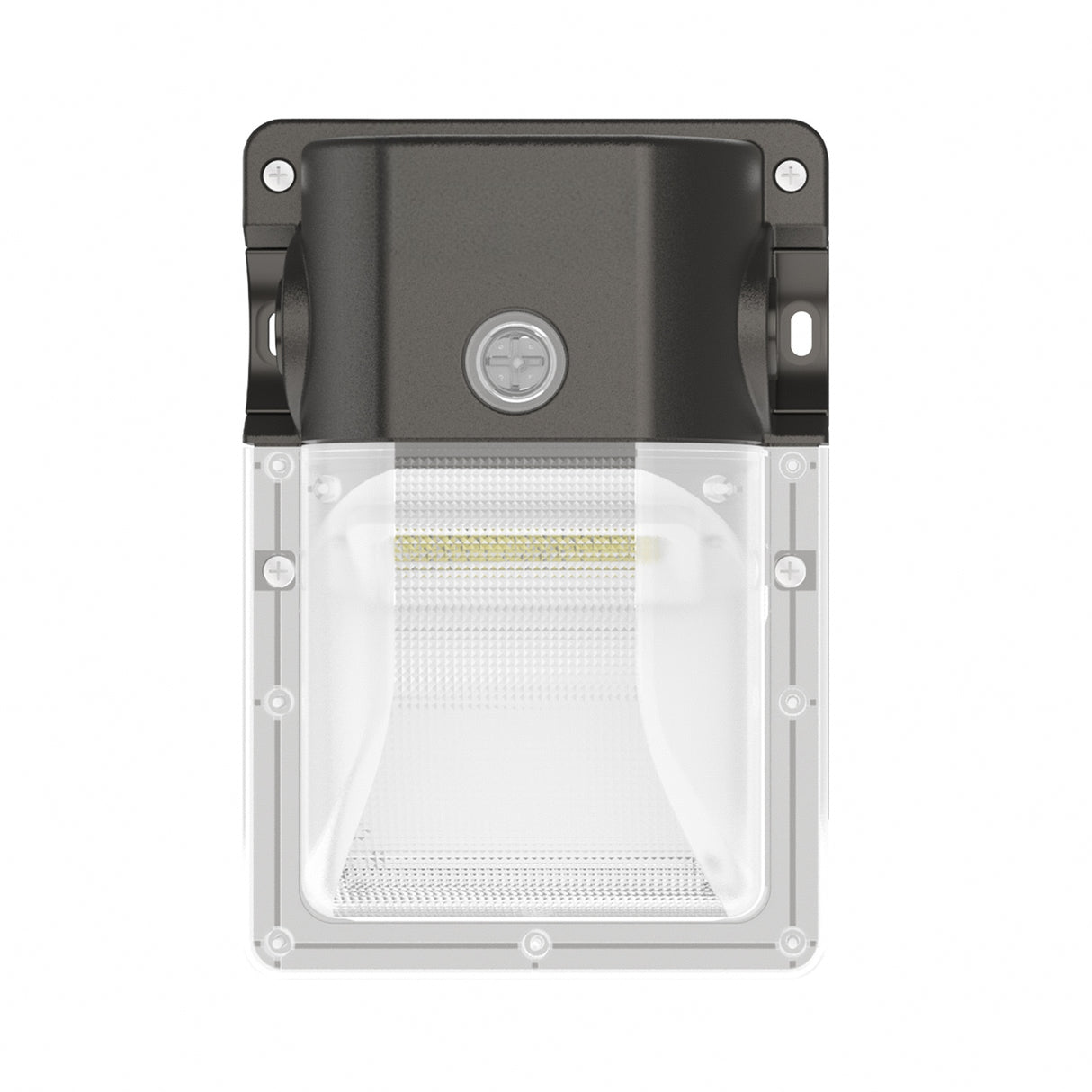 Mini paquete de luz LED de pared con fotocélula, 3450 lúmenes, CA 120 V