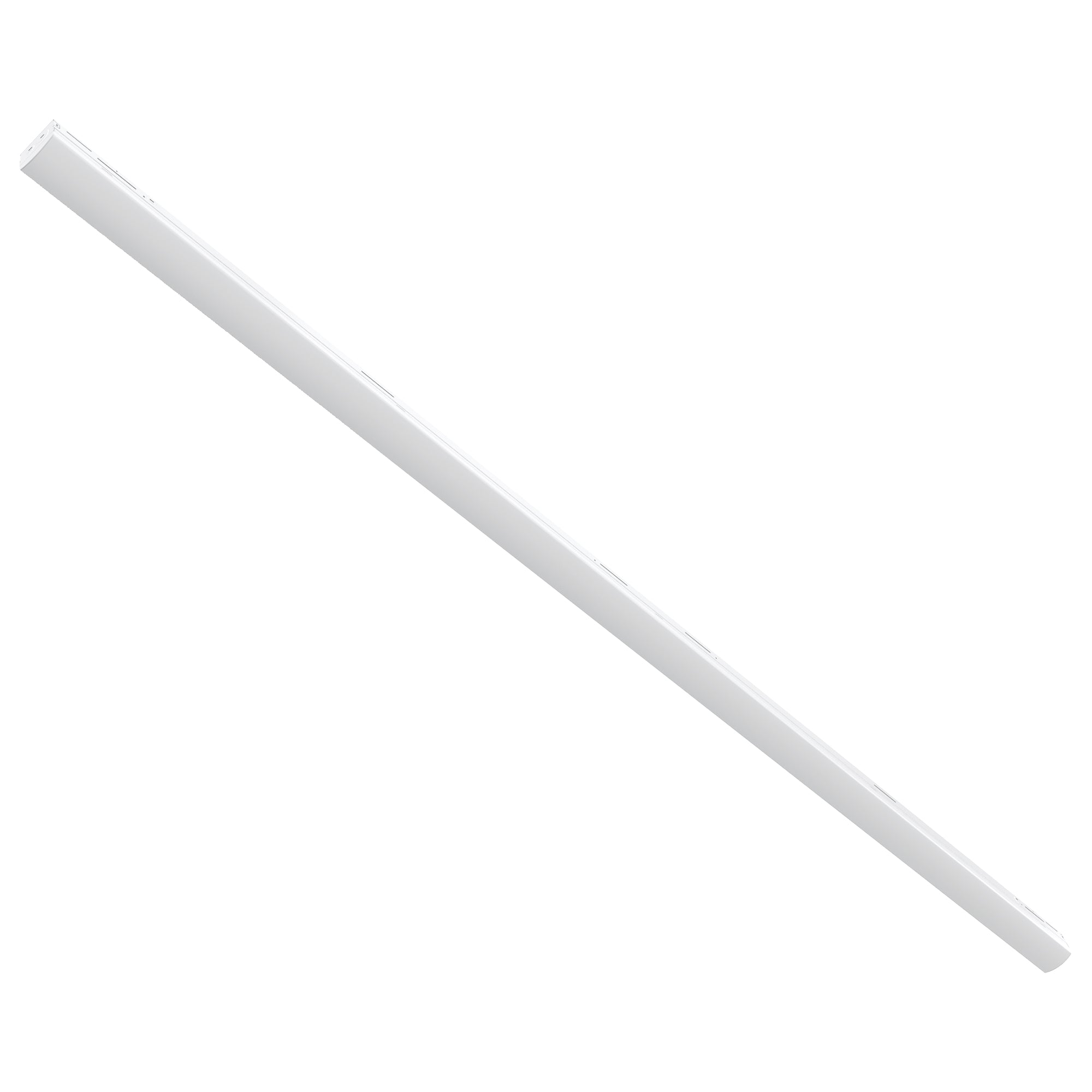 LF04 8ft LED linear fixture side profile showing durable metal construction