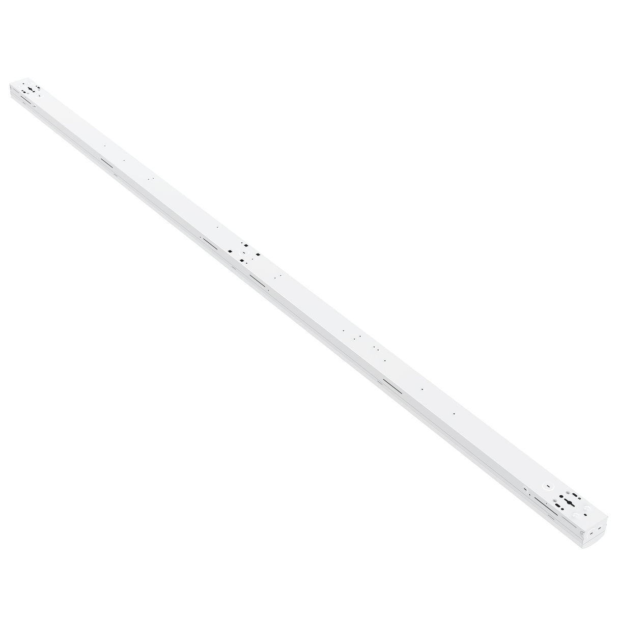 LF04 8ft LED linear fixture illuminated for high efficiency commercial lighting