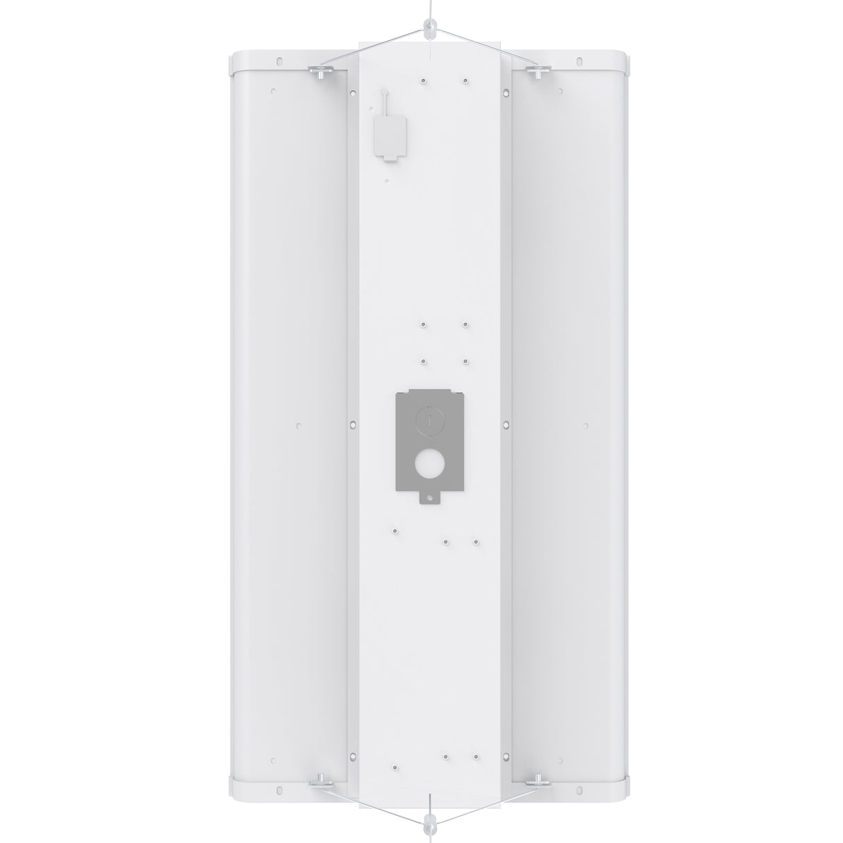LHBD-2ft white LED linear high bay light rear view