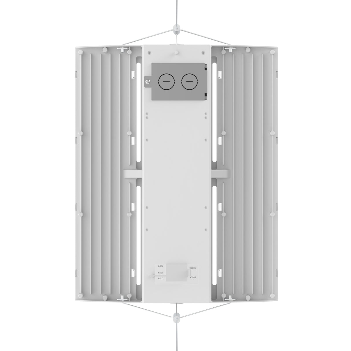 LHBE-210W white LED high bay light for warehouse, factory, and commercial lighting