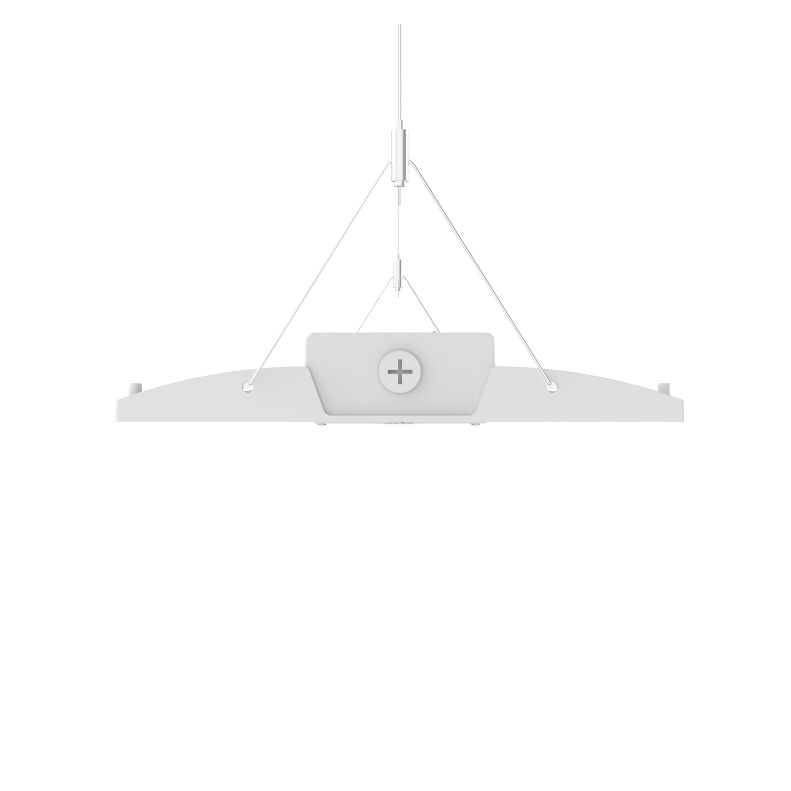 LHBE-420W white linear LED high bay fixture designed for energy-saving indoor lighting