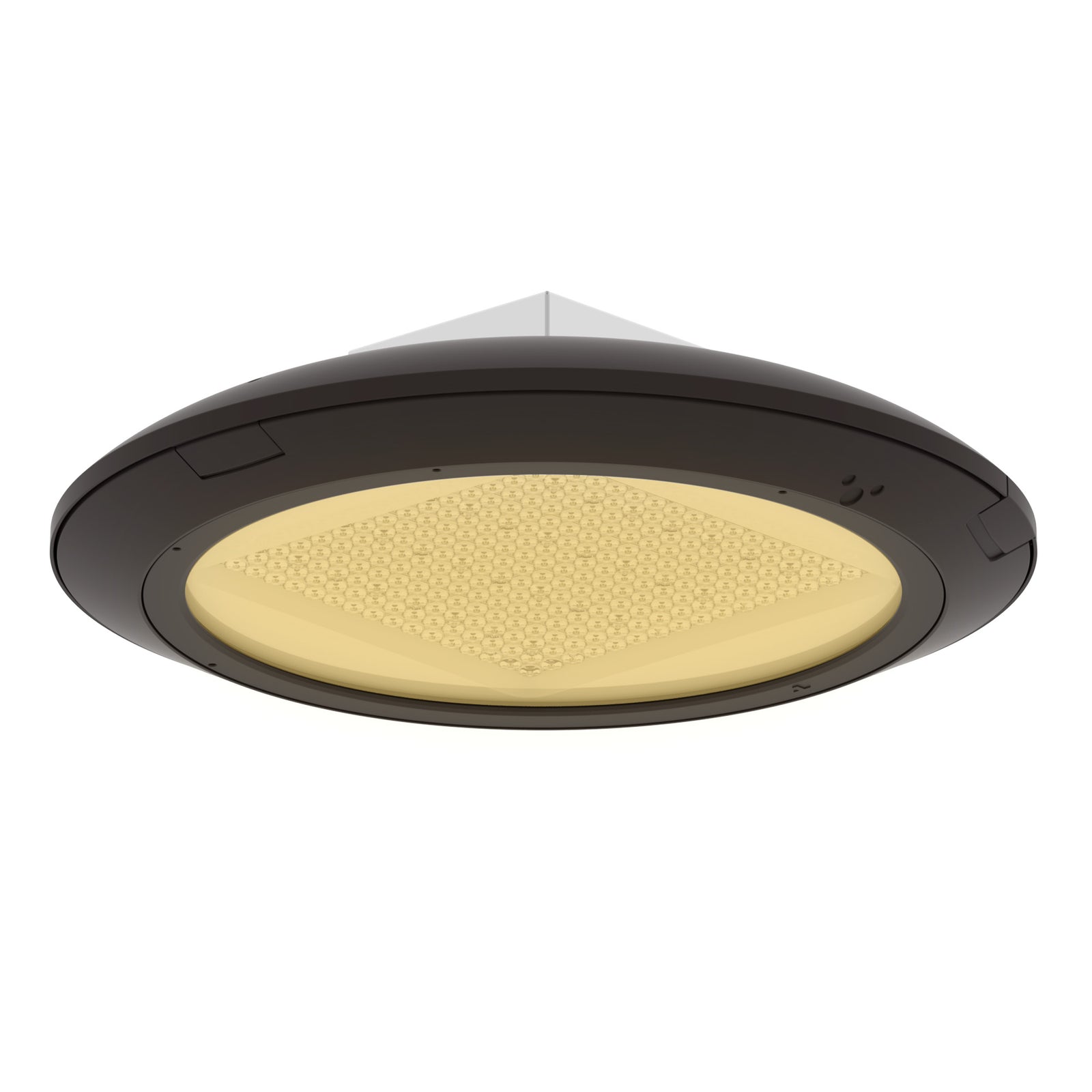 LED post top light surface mount design view