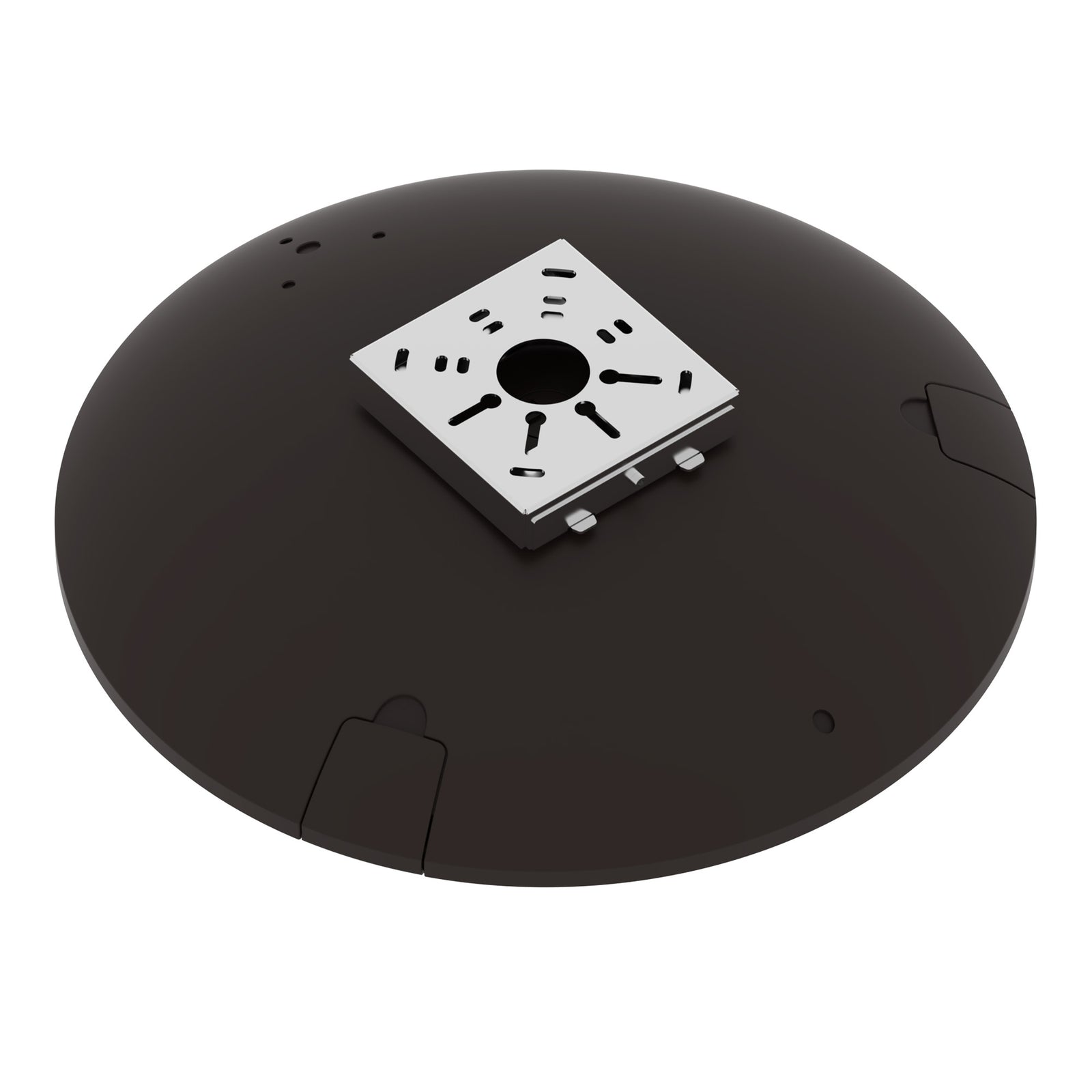 LED post top light surface mount bracket detail