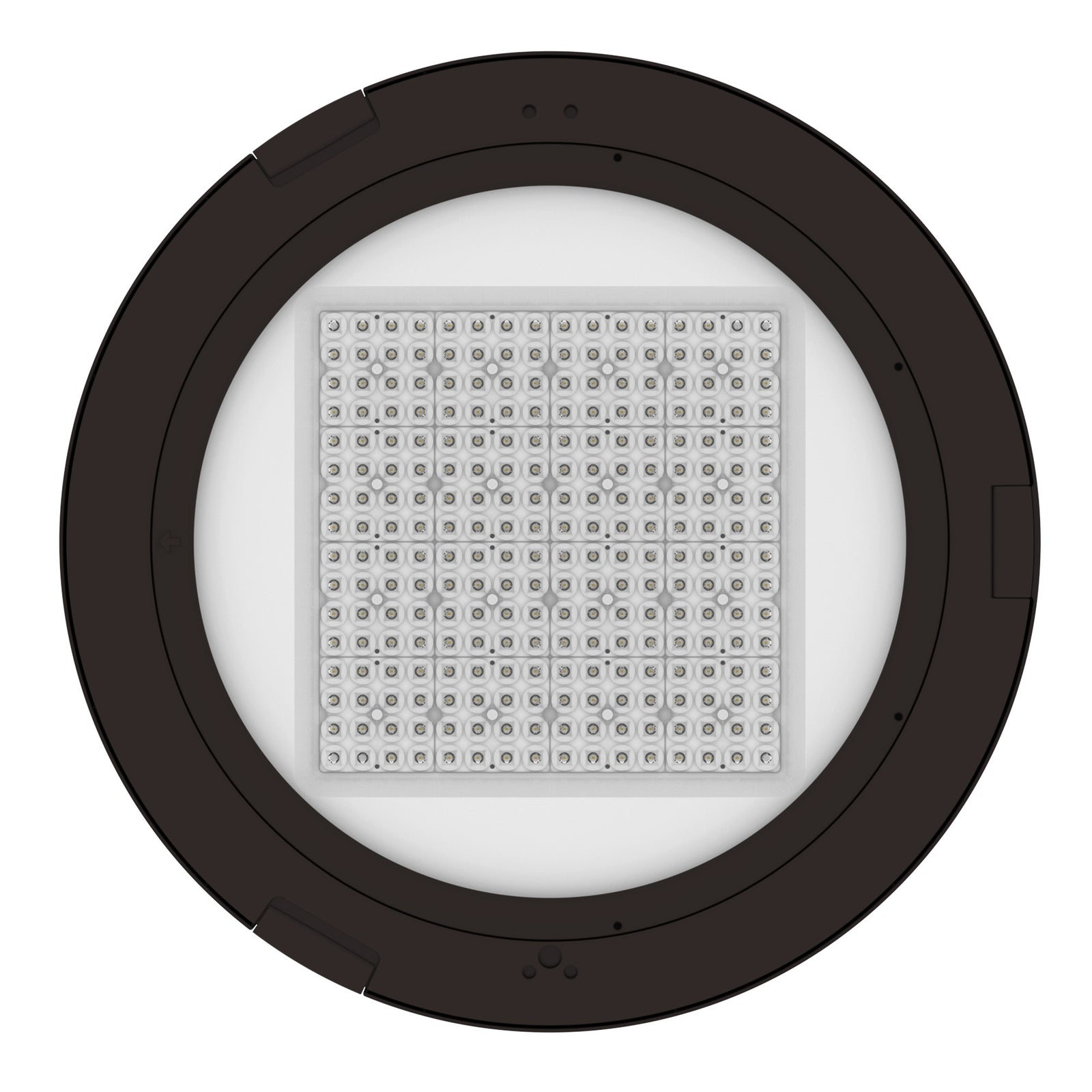 LED post top light surface mount bottom view