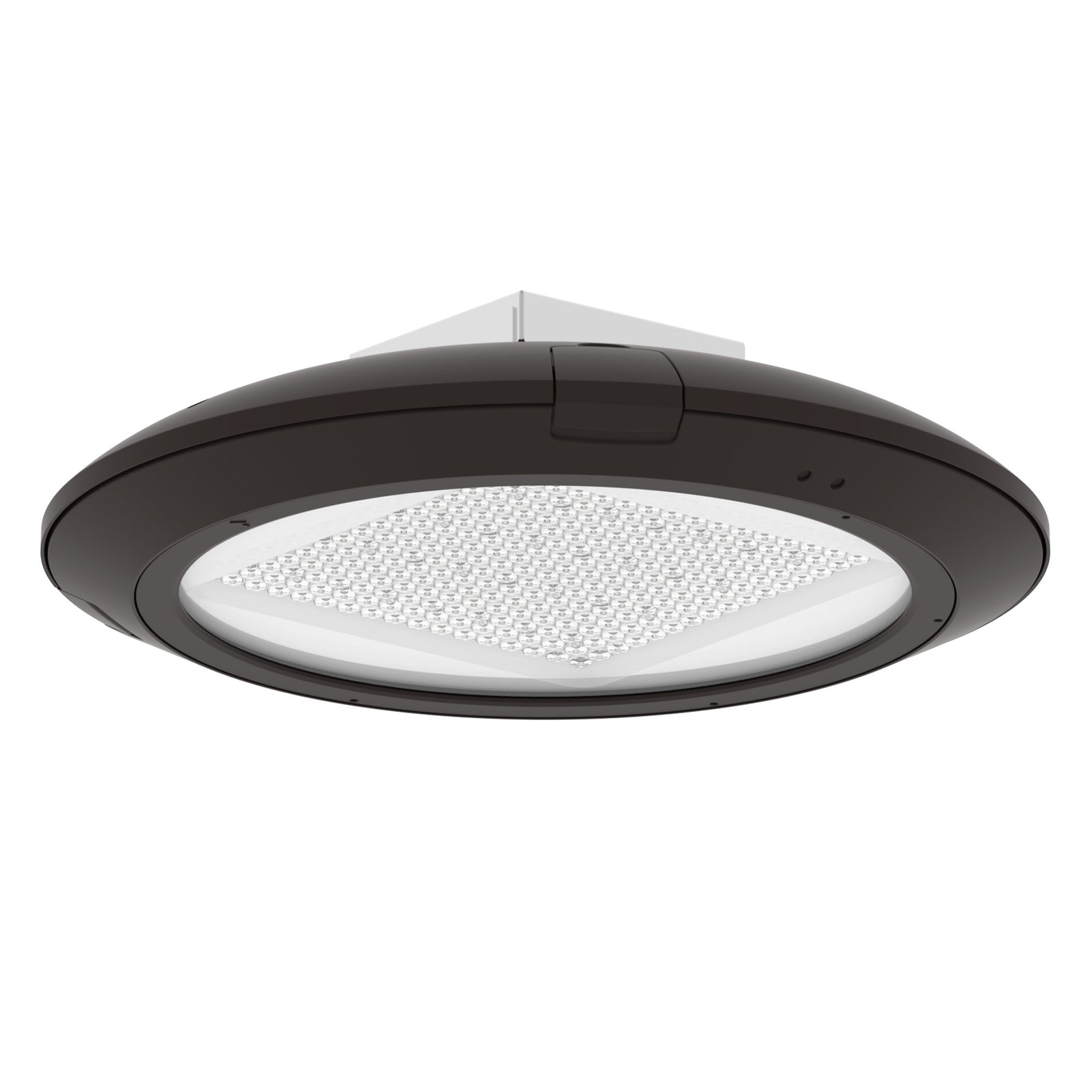 LED post top light surface mount installation