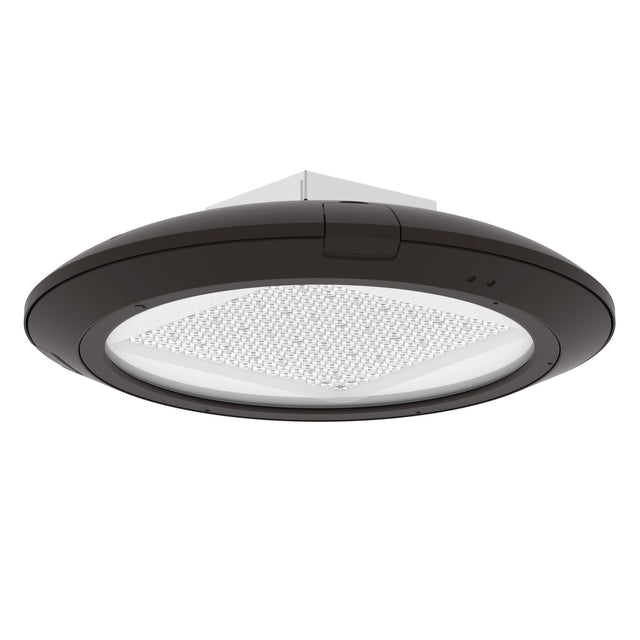 LED post top light surface mount installation