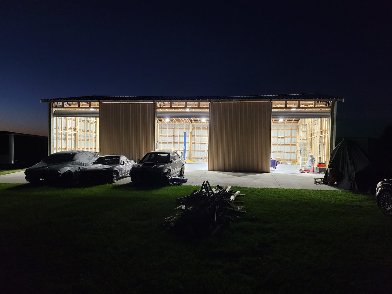 high bay led lights for pole barn