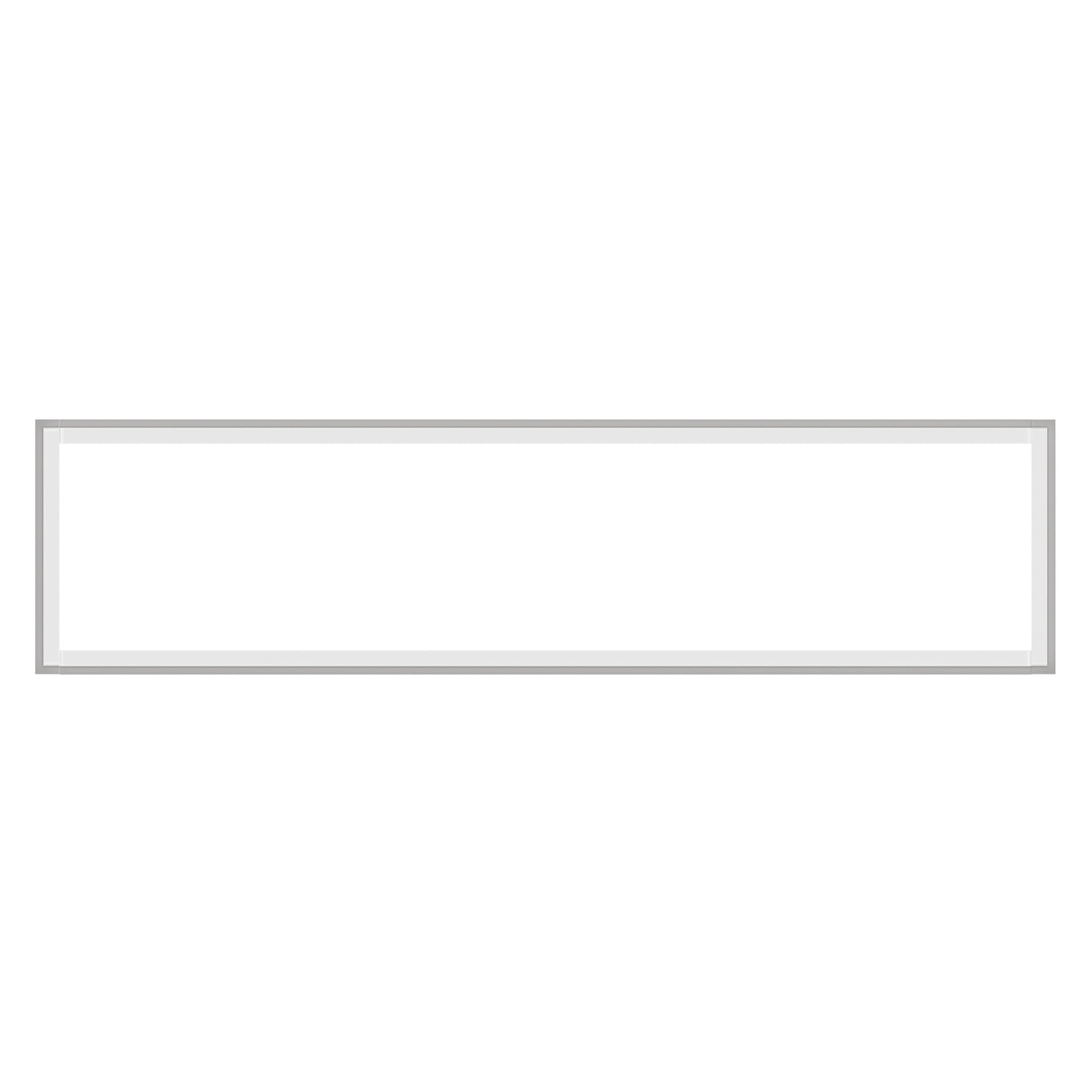 SFL02 1x4ft surround frame LED light rear view showing clean rectangular frame structure