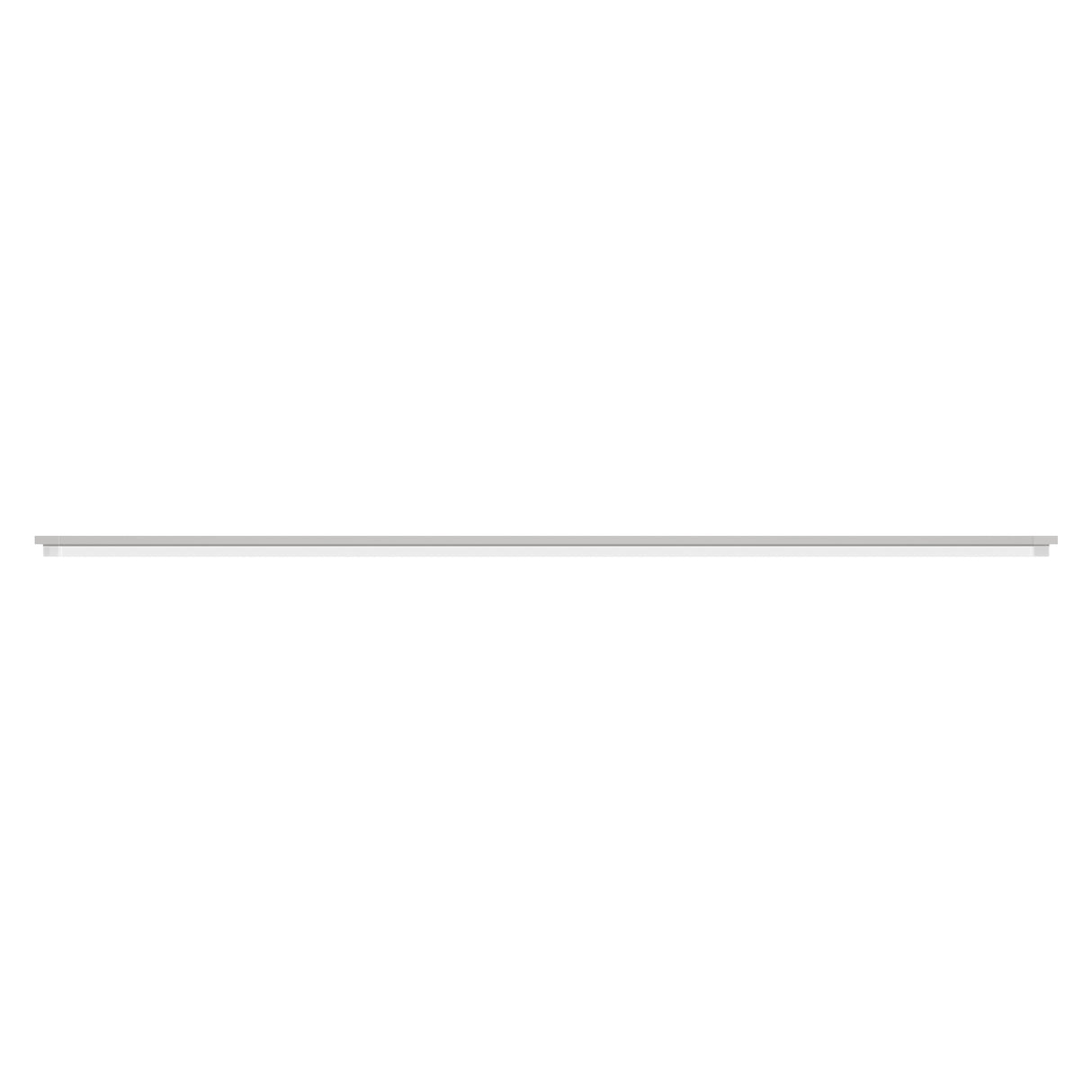 SFL02 1x4ft surround frame LED light side profile showing slim edge thickness