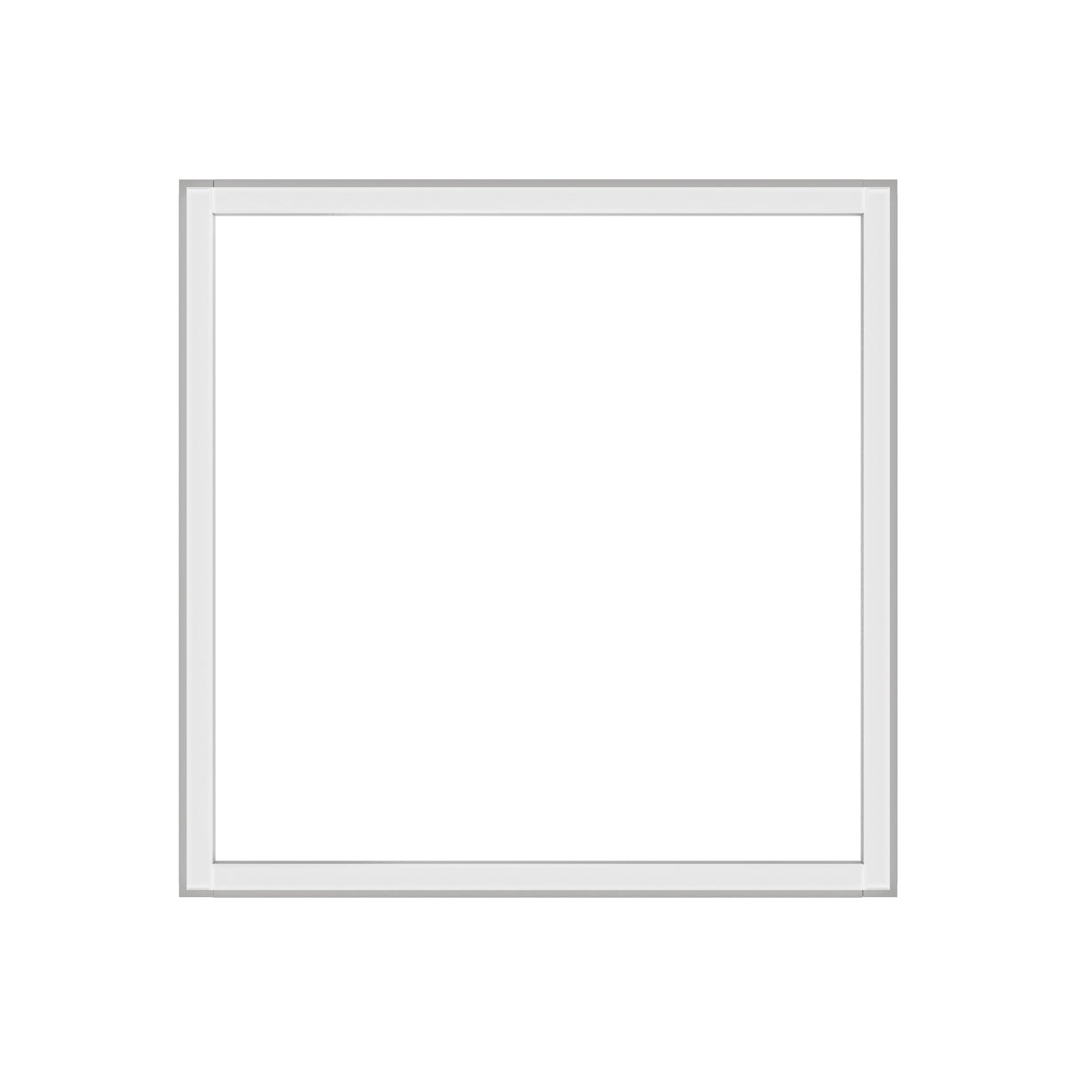 SFL02 2x2ft surround frame LED light rear view showing clean frame structure