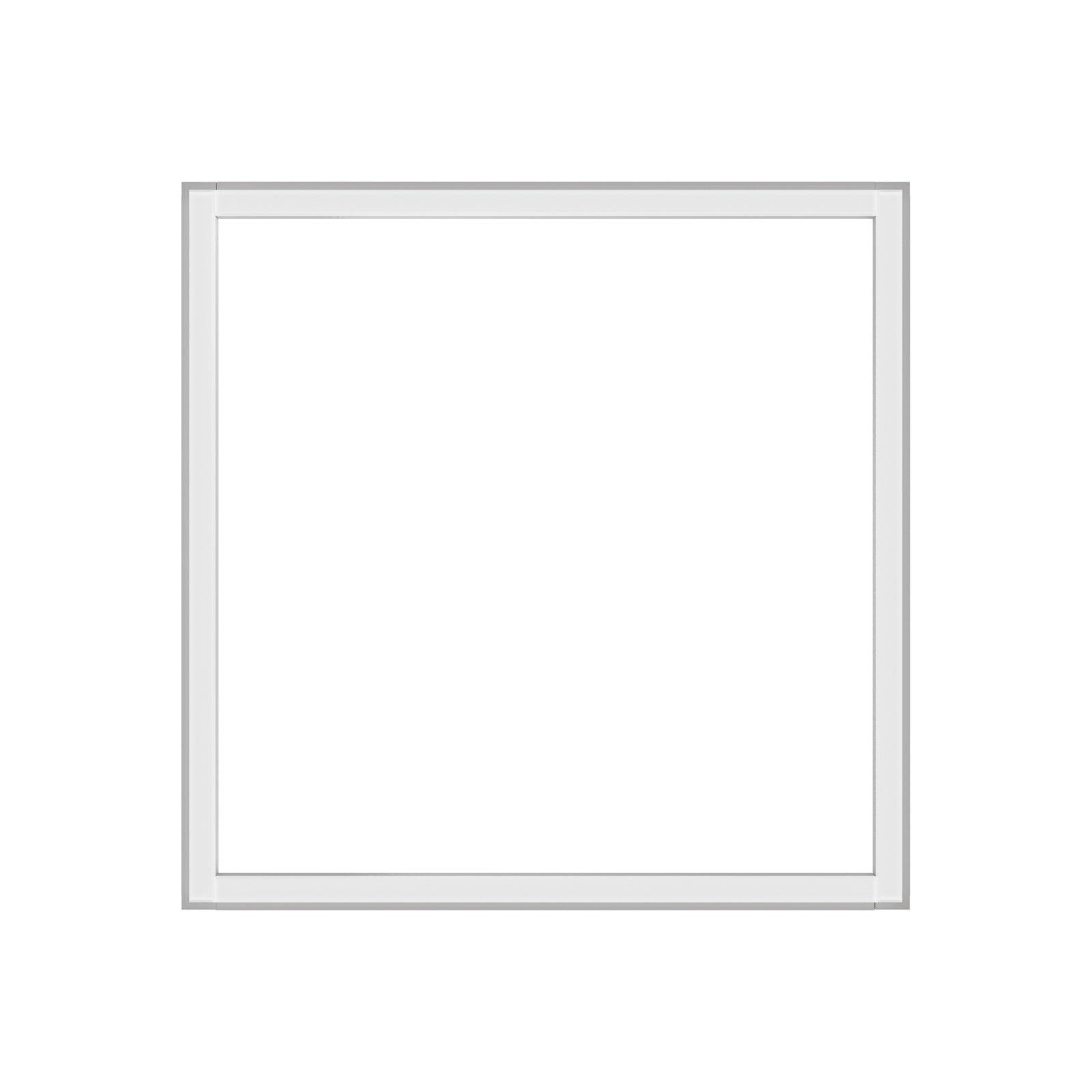 SFL02 2x2ft surround frame LED light rear view showing clean frame structure