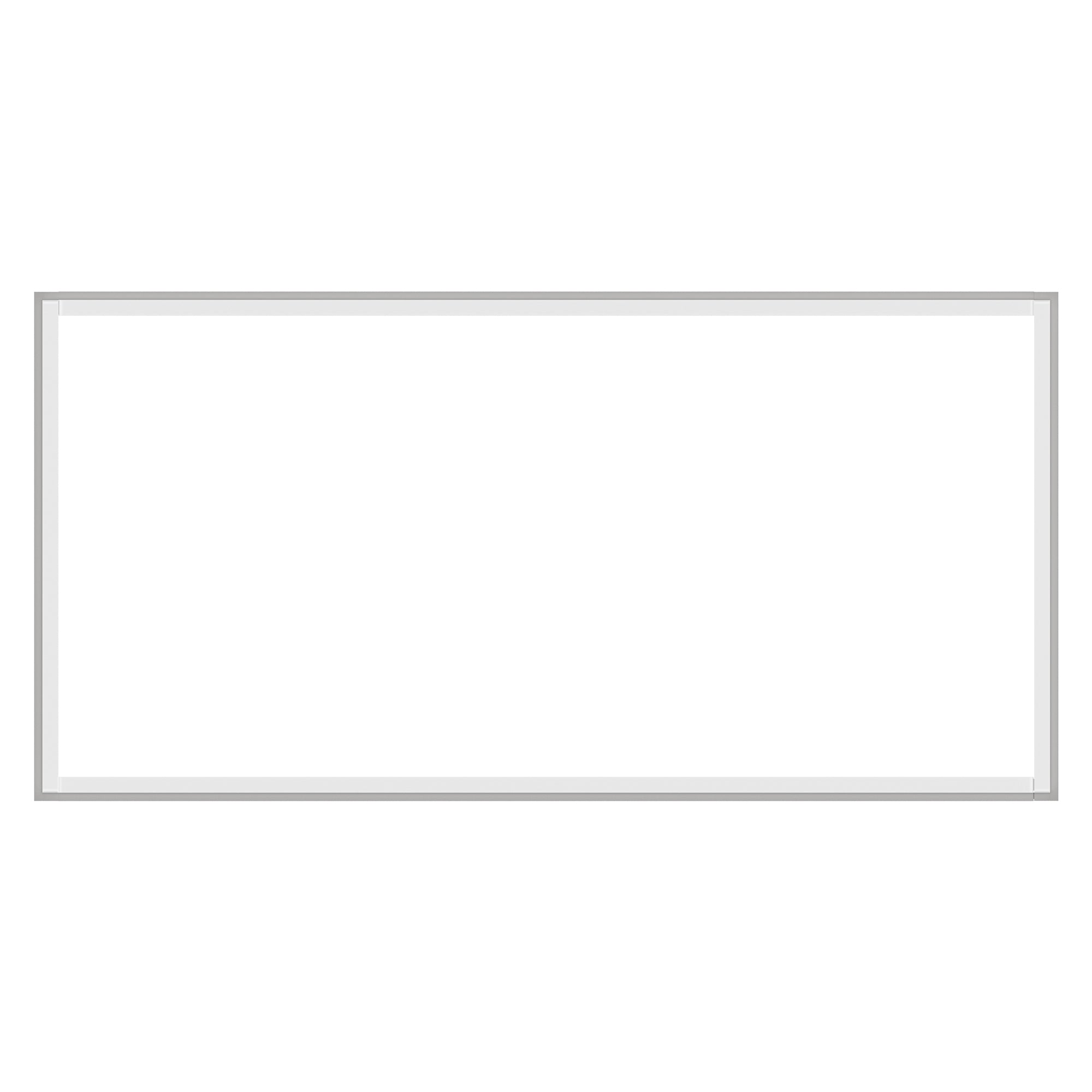 SFL02 2x4ft surround frame LED light rear view showing clean rectangular frame structure