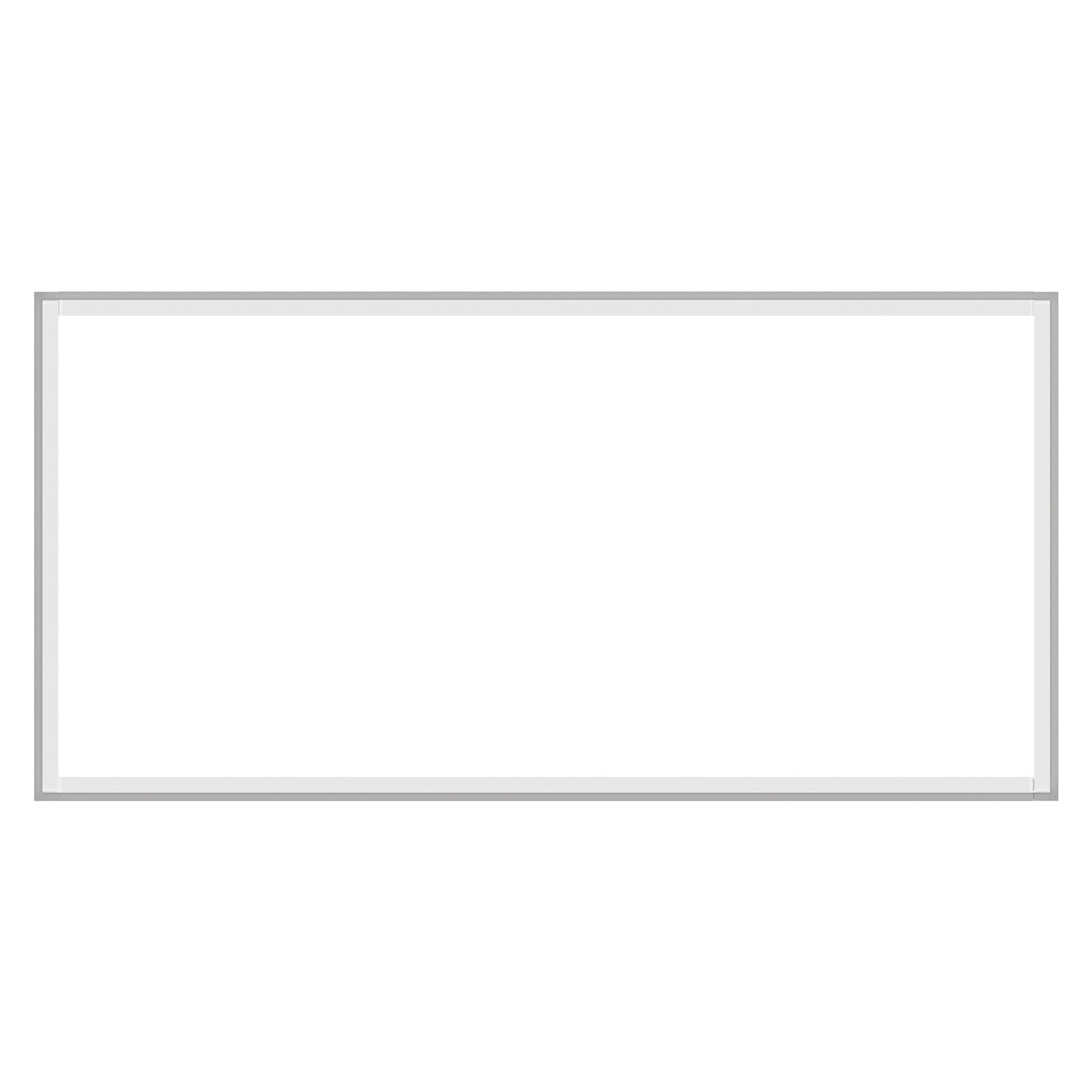 SFL02 2x4ft surround frame LED light rear view showing clean rectangular frame structure