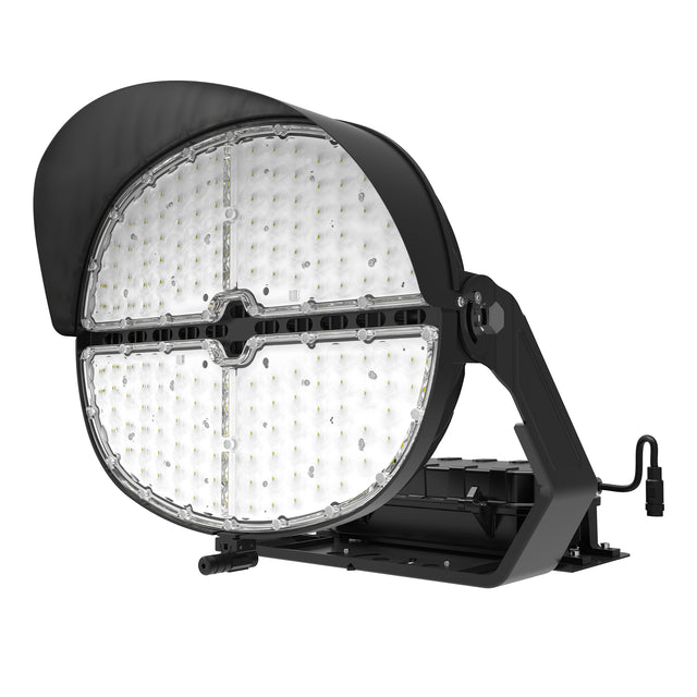 HPSL02-600W LED Sports Light Fixture 91000 Lumens 5700K High Power Stadium Flood Light