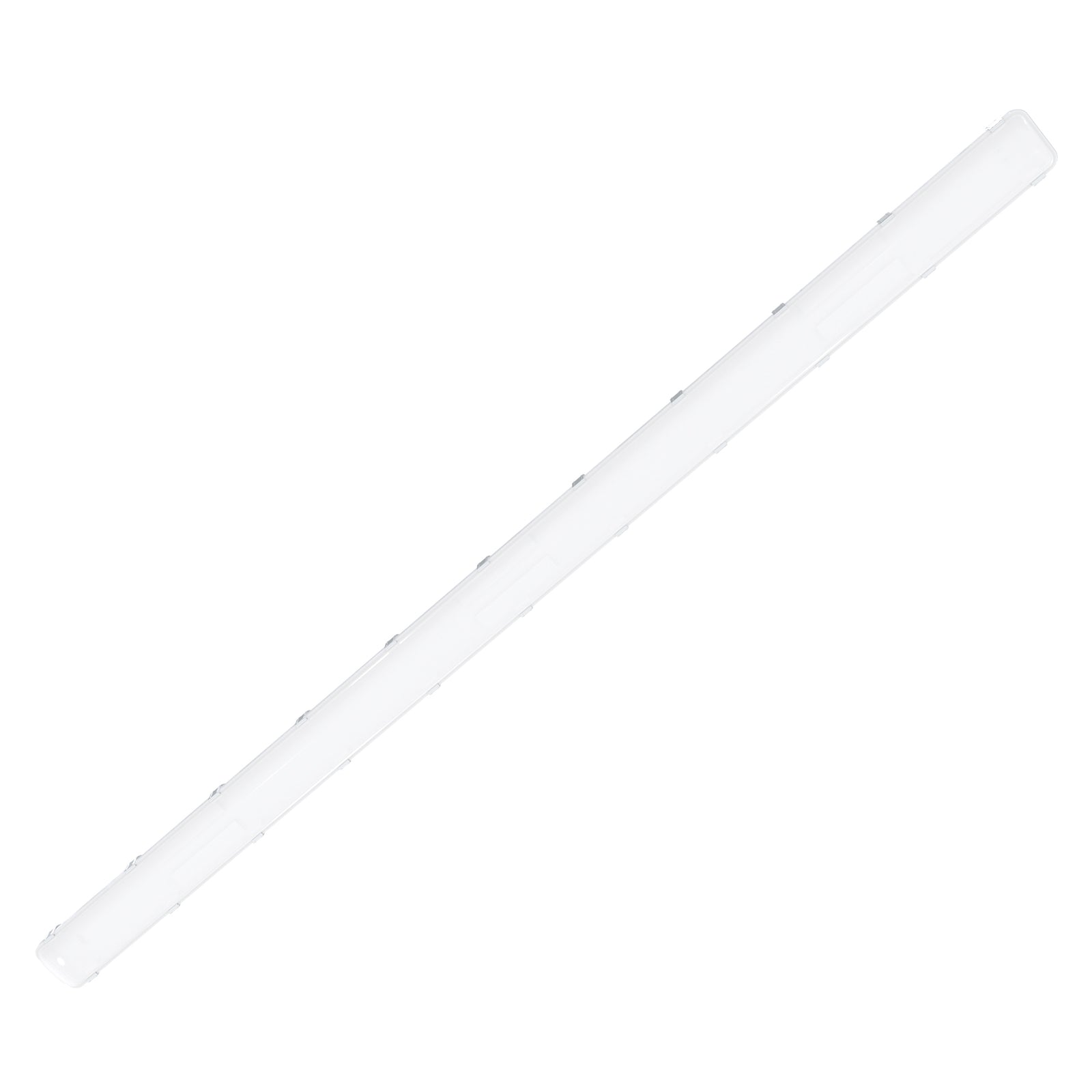 VT04 90W 8ft LED vapor tight light slim linear view showing full-length housing and clean diffuser surface