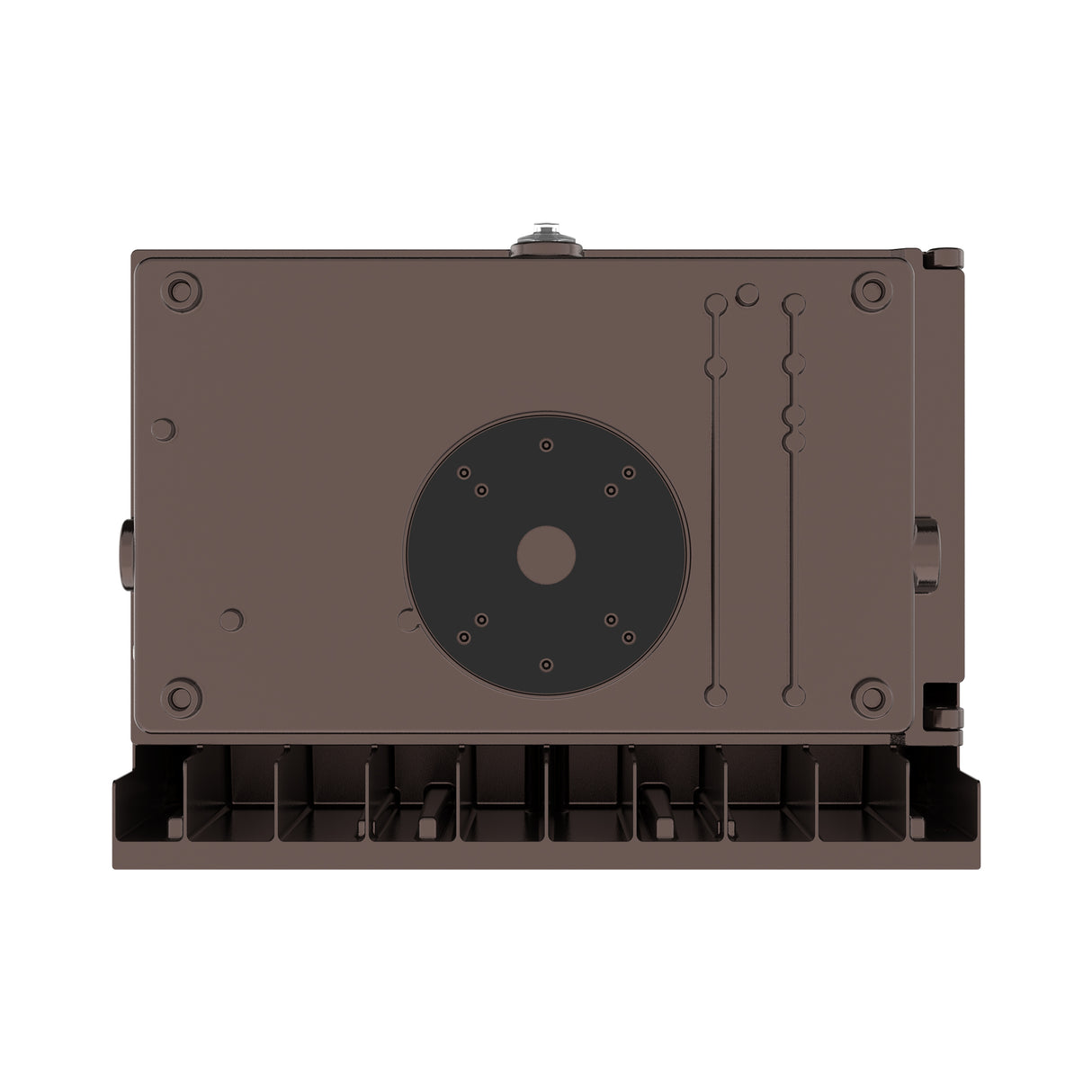 WP02 100W LED Wall Pack Light Back Plate Detail