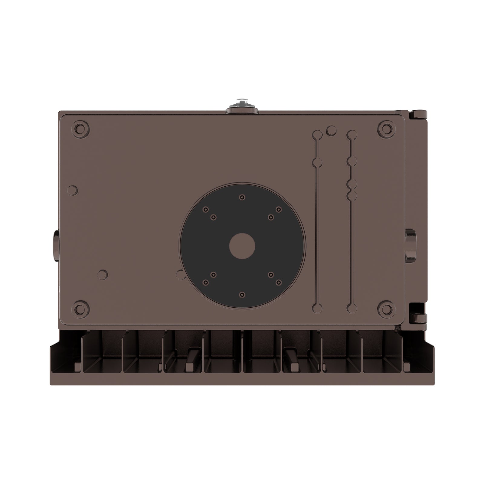WP02 100W LED Wall Pack Light Back Plate Detail