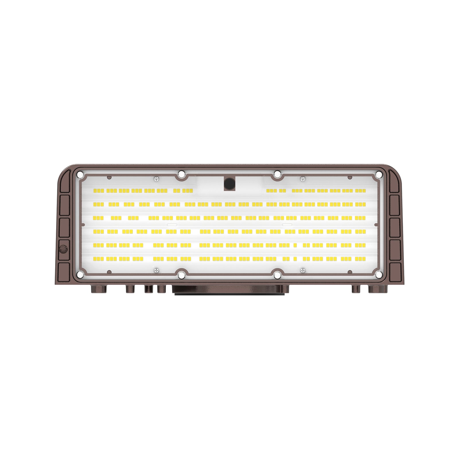 WP02 100W LED Wall Pack Light Front View
