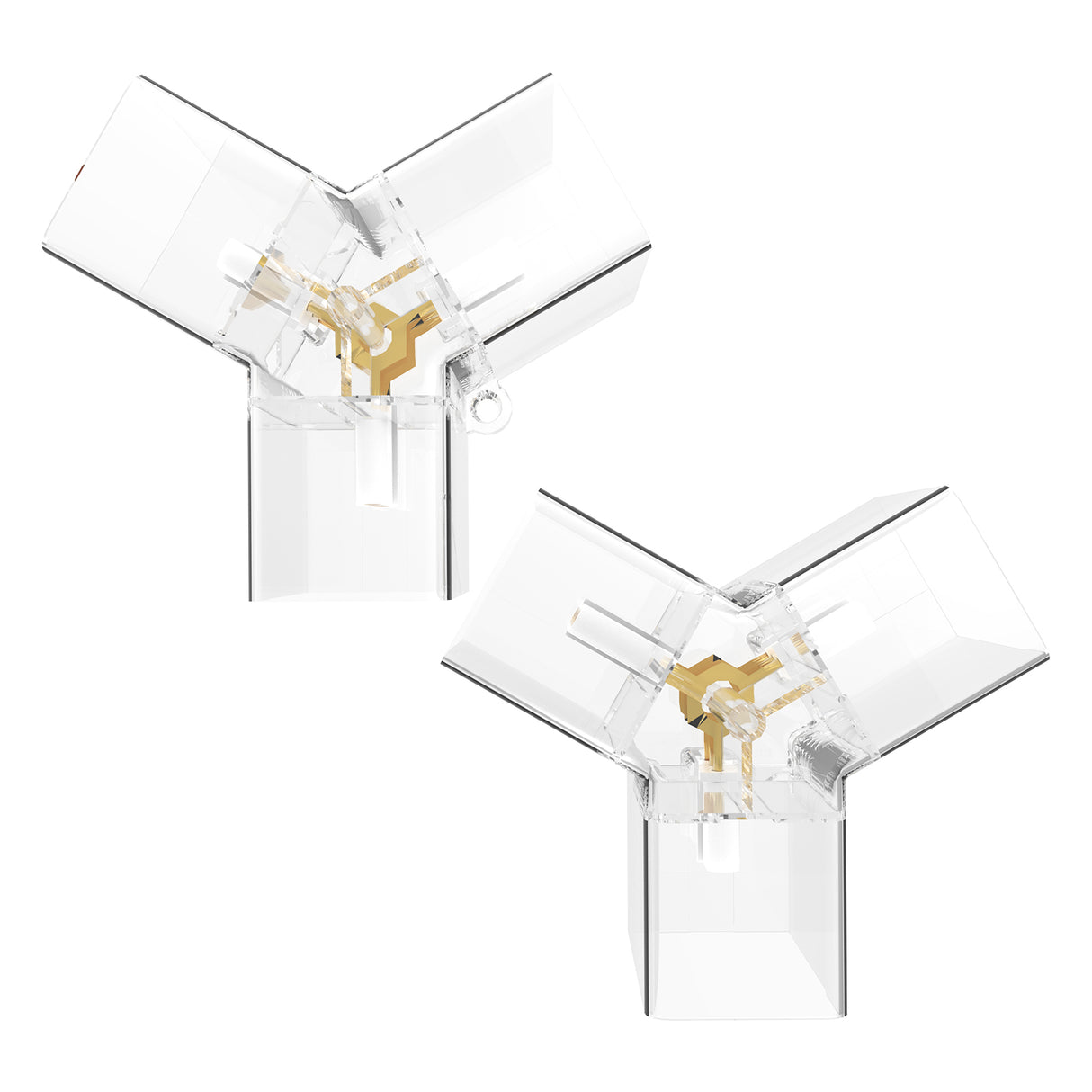 Gen IV Hexagon RGB LED Light 120° Y Connector