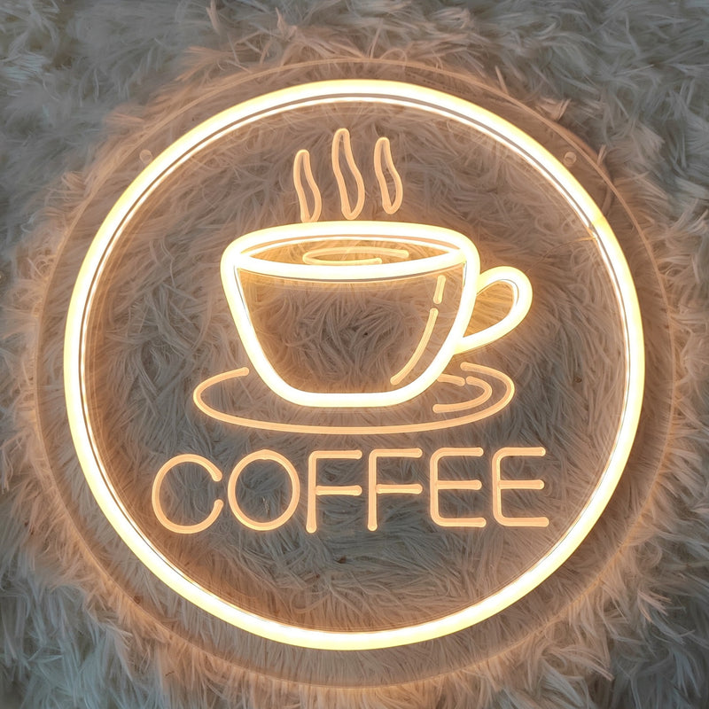 Coffee LED Neon Sign Light