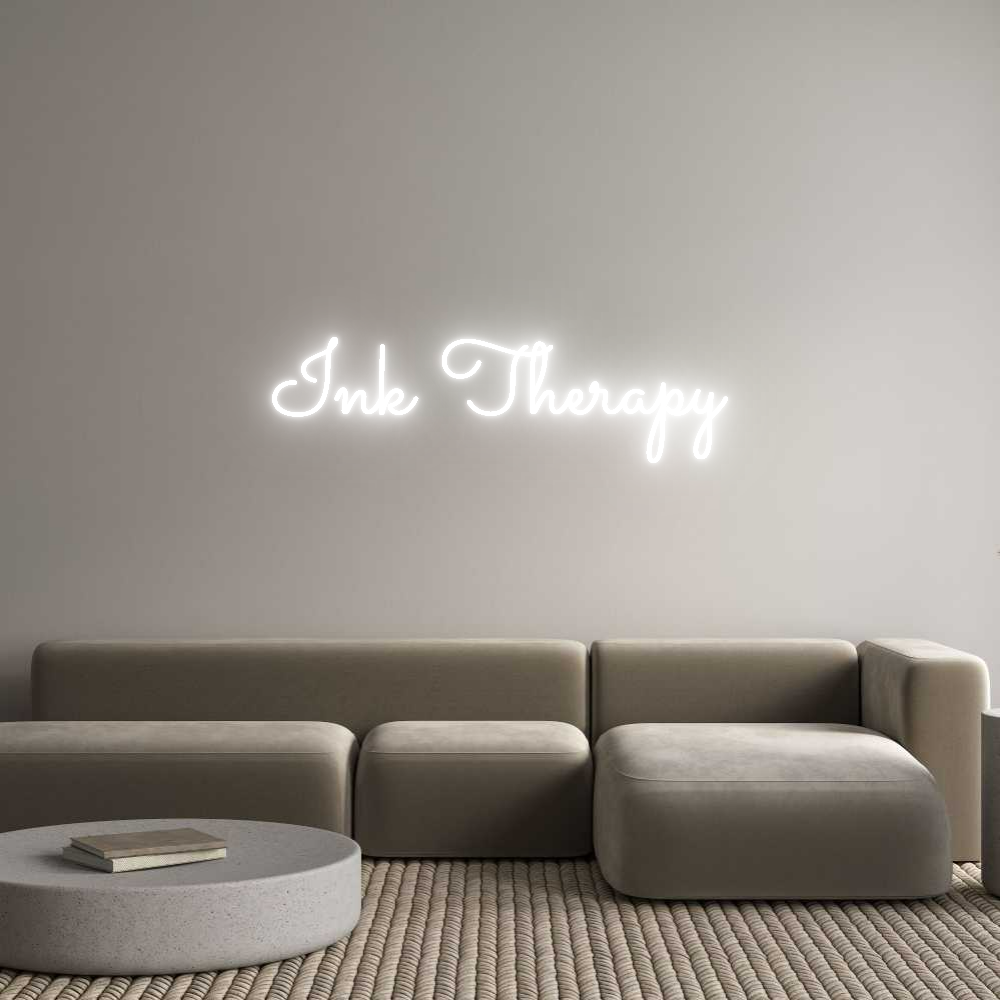 Custom Neon Light Ink Therapy