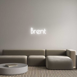 Custom Neon Light Brent