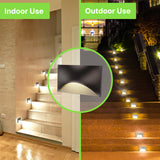 The light can be used indoors and outdoors, great for corridors, hallways, garden steps and other places to improve the night environment and ensure pedestrian safety