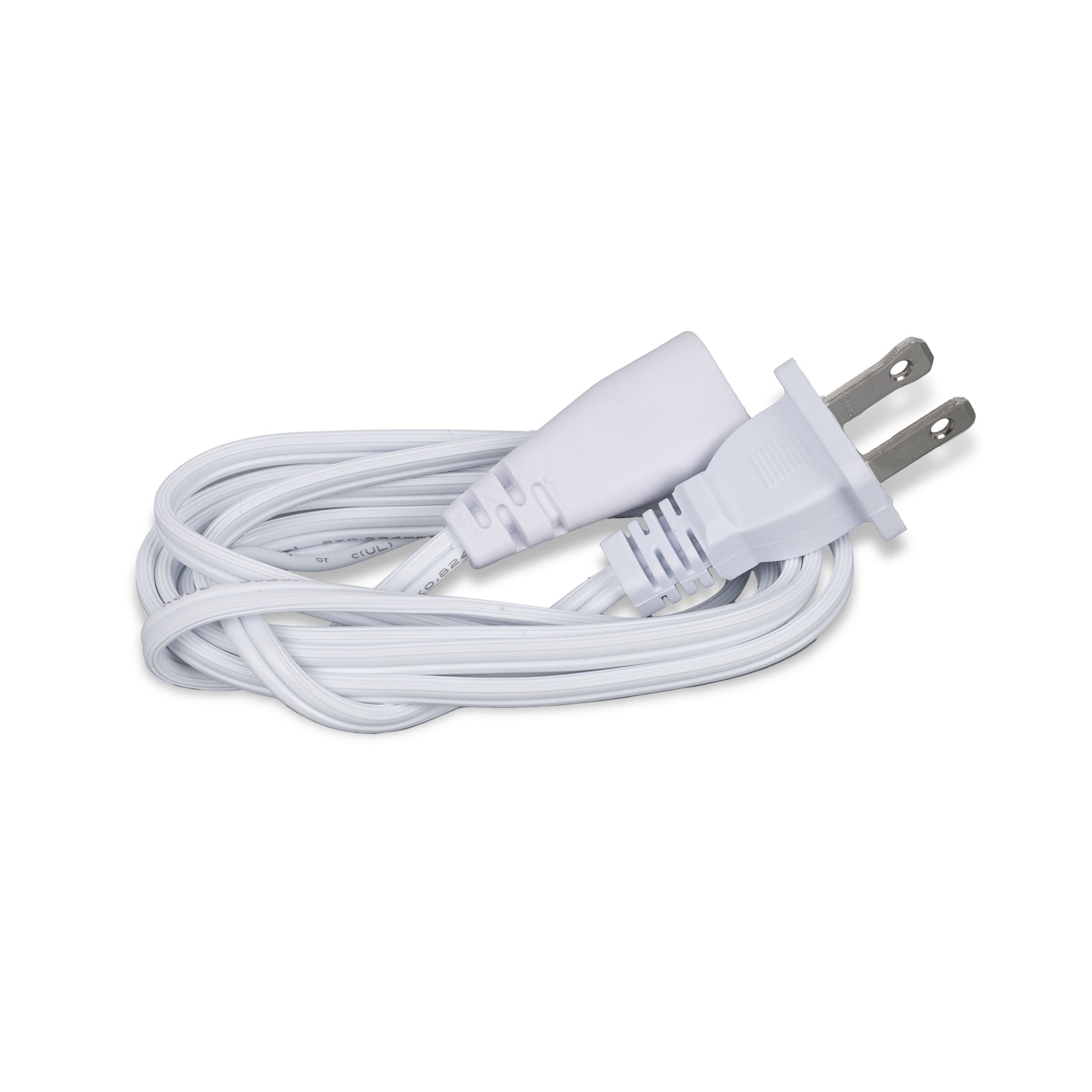 White electrical plug and extension cable for Hyperlite Hexagon Garage LED Light