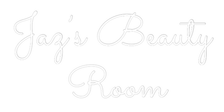 Custom Neon Light Jaz’s Beauty ...