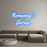Custom Neon Light Romanoff's
G...