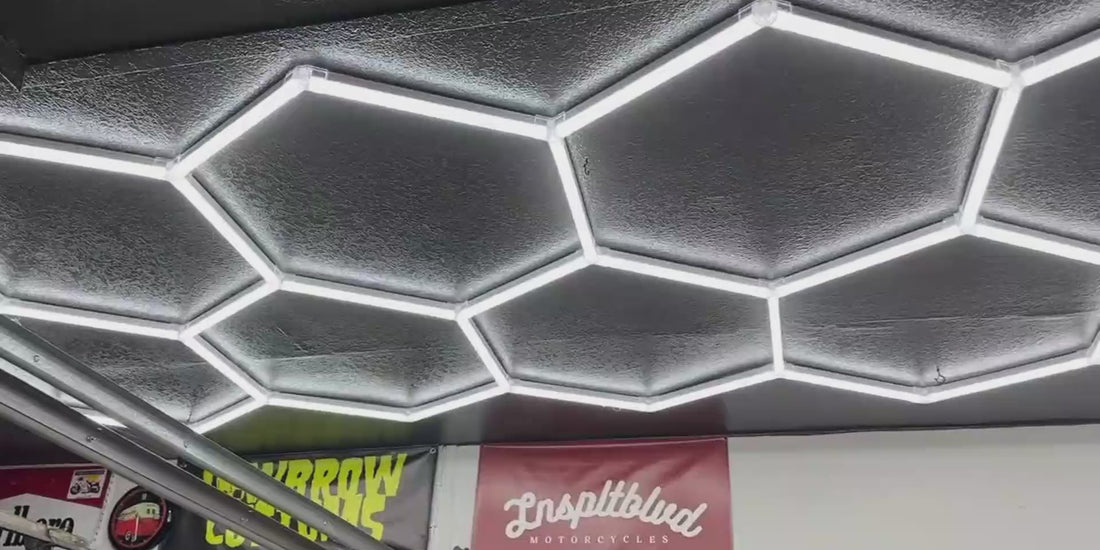 explore the unique design and rediance of hexagon lights